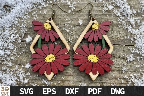 Daisy Diamond Wooden Earrings: A Designer's Review