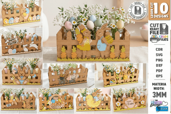 Easter Decor Laser Cut Bundle Basket Review