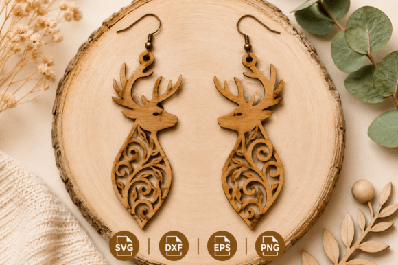 Floral Deer Earrings SVG: A Designer's Real-World Review