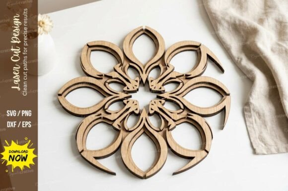 Floral Mandala Laser Cut SVG Laser Cut: A Designer's Reality Check