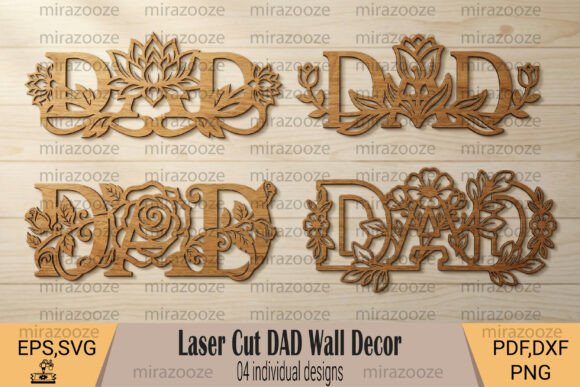 Laser Cut DAD Wall Decor Review