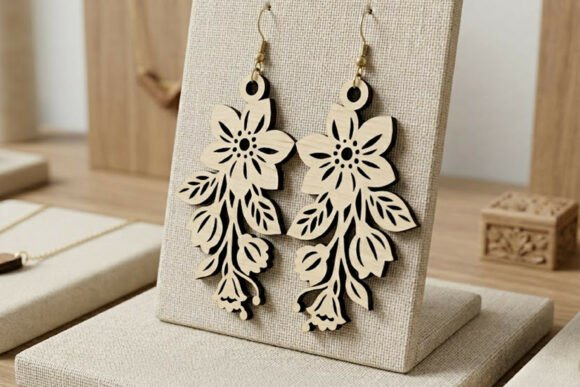 Laser Cut Floral Earring SVG: A Designer's Honest Review