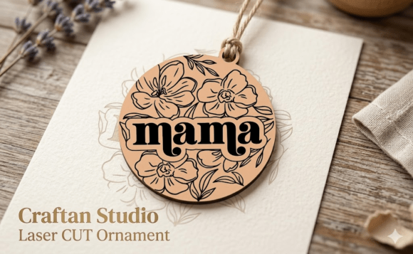 Mama Floral Round Hanging Ornament Review