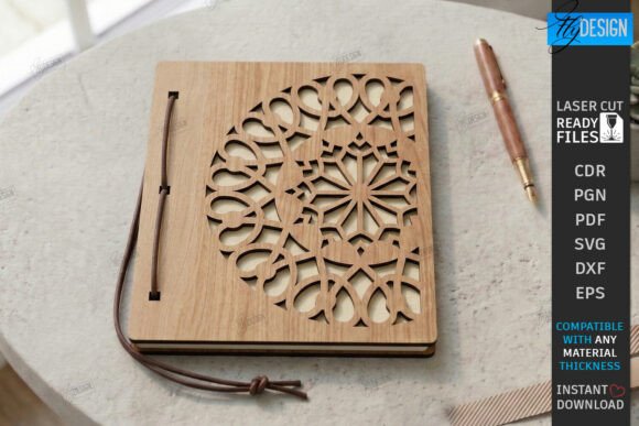 Notebook Cover Laser Cut Planner Cover Review