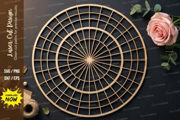 Petal Sun Laser Cut SVG Review for Real Embroidery