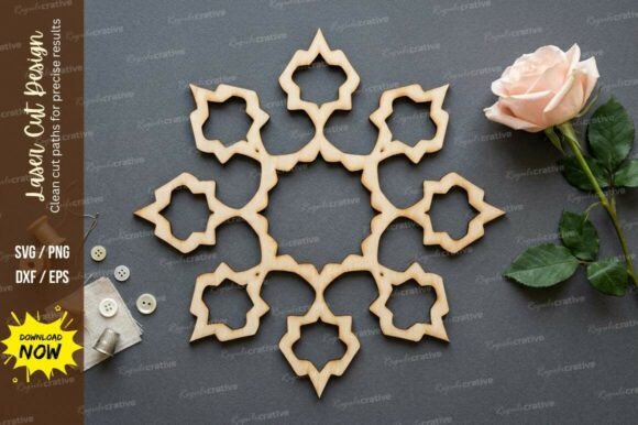 Real Review: Floral Cross Laser Cut SVG for Embroidery